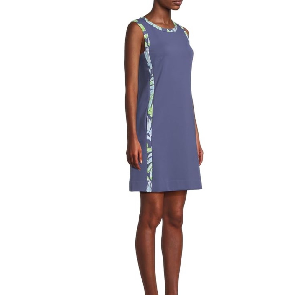 (NWT $178) Lilly Pulitzer Mena Shift Dress in Navy Size 4